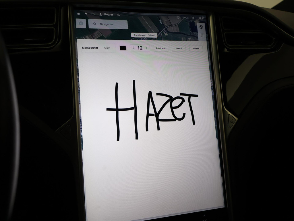 Tesla Model X 75D + TREKHAAK 2250 KG | LEDER | PANORAMA 47124540-36.jpg | Autobedrijf Hazet