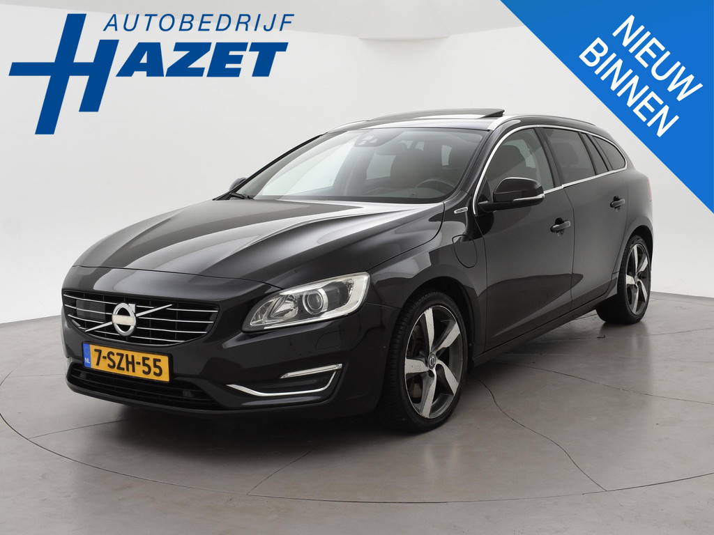 Volvo V60 2.4 D6 AWD PLUG-IN AMBER BLACK + COGNAC LEDER 56967515-0.jpg | Autobedrijf Hazet