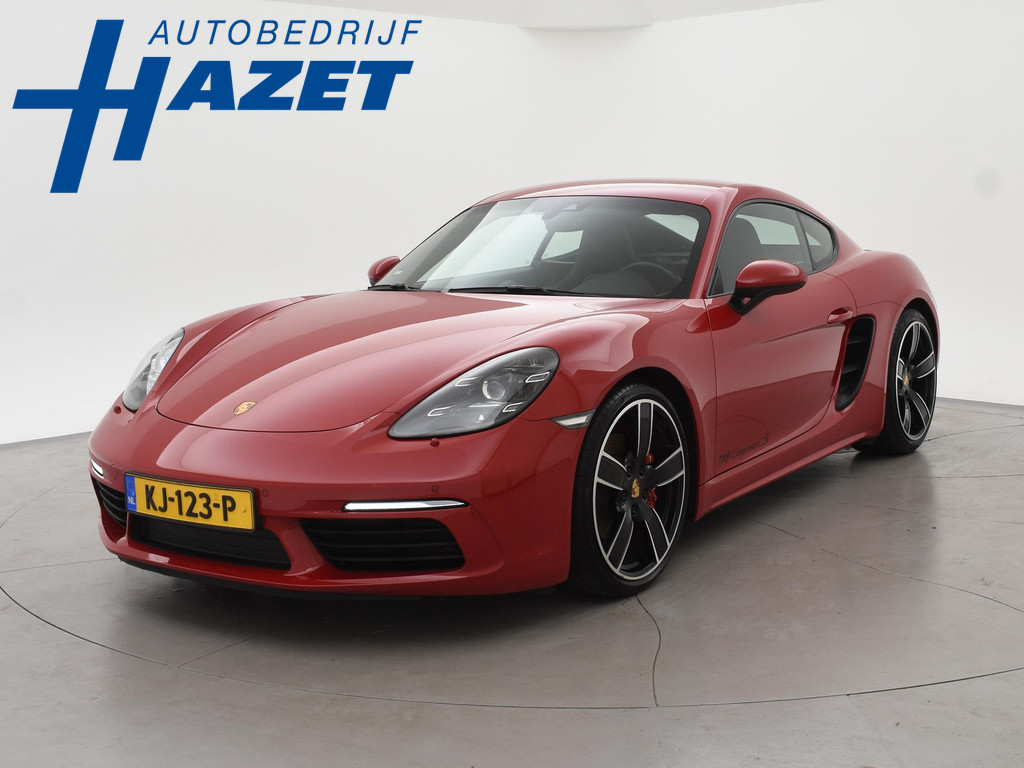 Porsche 718 Cayman S 2.5 350 PK PDK KARMIJNROOD ORIG. NL 57172244-0.jpg | Autobedrijf Hazet