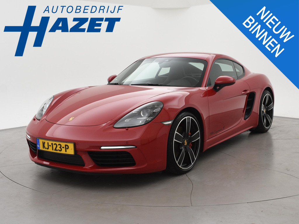 Porsche 718 Cayman S 2.5 350 PK PDK KARMIJNROOD ORIG. NL 57172244-0.jpg | Autobedrijf Hazet